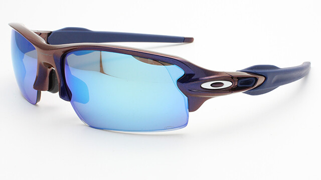 得価本物保証東京)Oakley オークリー FLAK2.0 フラック2.0 BLUERED SHIFT/PRIZM GREY OO9271-4061 サングラス 未使用 国内正規 セル、プラスチックフレーム