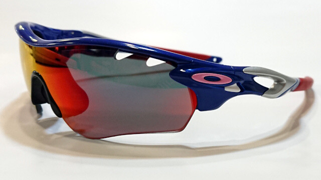 Oakley オークリー Radarlock レーダーロック レッドミラーダイレクト度付サングラス メガネのコミヤマ オークリー スポーツサングラス専門店