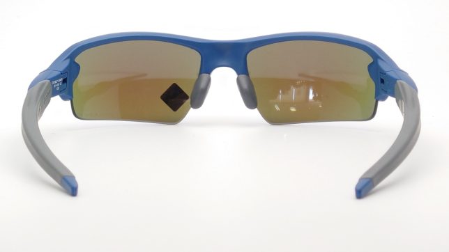 OAKLEY FLAK jacket titanium ブルーが鮮やかな逸品-