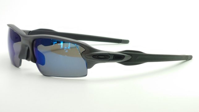 OAKLEY FLAK2.0用 プリズムサファイヤ純正度付きレンズ - スノーボード